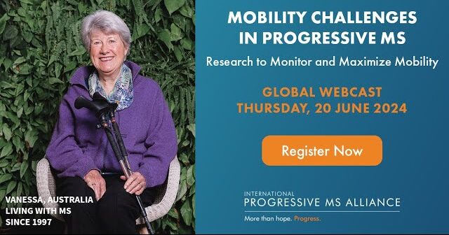 Thumbnail of the webinar entitled 'Mobility challenges in Progressive MS', streamed live on Jun 20, 2024